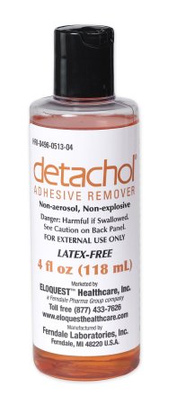 Adhesive Remover Detachol® Liquid 4 oz.(1/EA 12/ .. .  .  